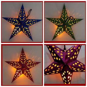 China Hot sale chinese handmade paper lantern/Five Stars Shape Paper Lantern on sale