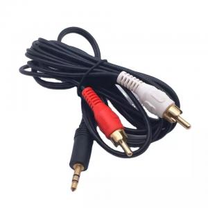 China Copper RCA To 3.5 MM Jack Audio Video Cables For TV DVD RCA wholesale