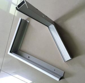 China Customeized Aluminum Frames For Solar Panels , Oxidation Aluminum Extrusion Profiles on sale