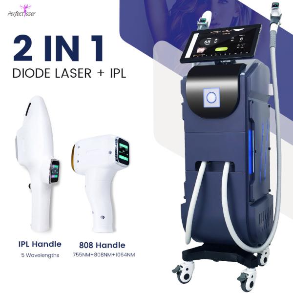USA Bar Skin Rejuvenation Ipl + Diode Laser Laser Hair Remover Device with Ce /