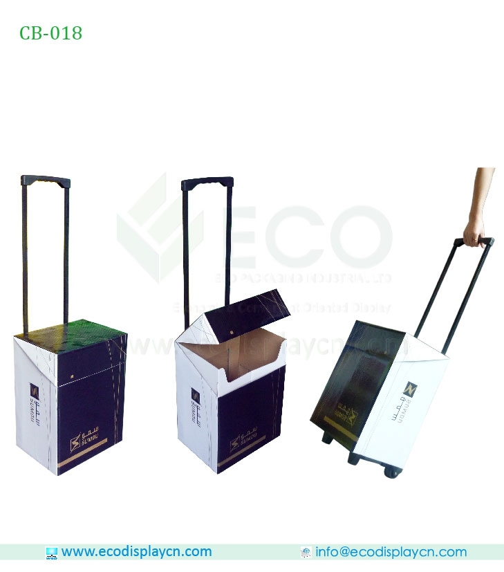 Customized Cardboard Trolley Bags, Packaging Cardboard Trolley Bags