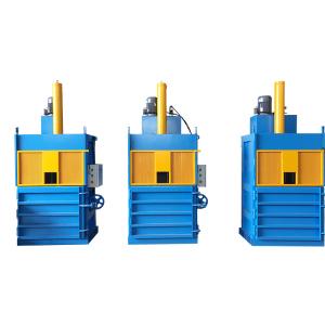 China plastic waste flakes hydraulic compress/compactor baler wholesale