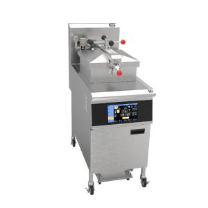 China Smart Touch Panel 304SUS Manufacturer Gas Vertical Chicken Broaster Pressure Fryer/kfc chicken broaster fryer/industrial pressure fryer price/ wholesale