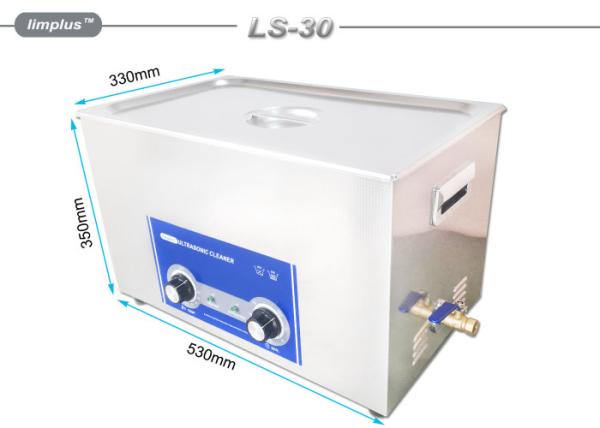 Semi Conductors Industrial Sonic Cleaner / 30L Automotive Ultrasonic Cleaner