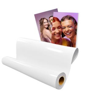 China 220gsm Cast Coated Glossy Surface Photo Paper Roll For Inkjet Printing wholesale