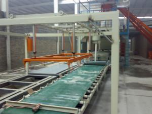 China Glass Magnesium / Straw Board Wall Panel Making Machine for Interior Exterior Partition wholesale