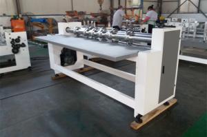 China Corrugated Board Cutting Scoring Machine Mnaual Feeding Type For Carton Box wholesale