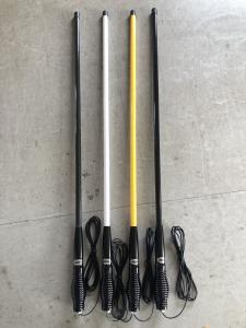 China 4x4 Premium Antenna 6.6 dbi -1200 mm 477 MHz with Heavy duty Spring UHF CB Radome Antenna wholesale