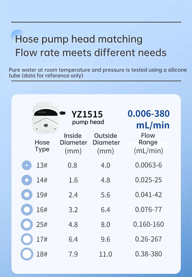 BT100-2J High Quality Food Laboratory Metering Peristaltic Water Pump