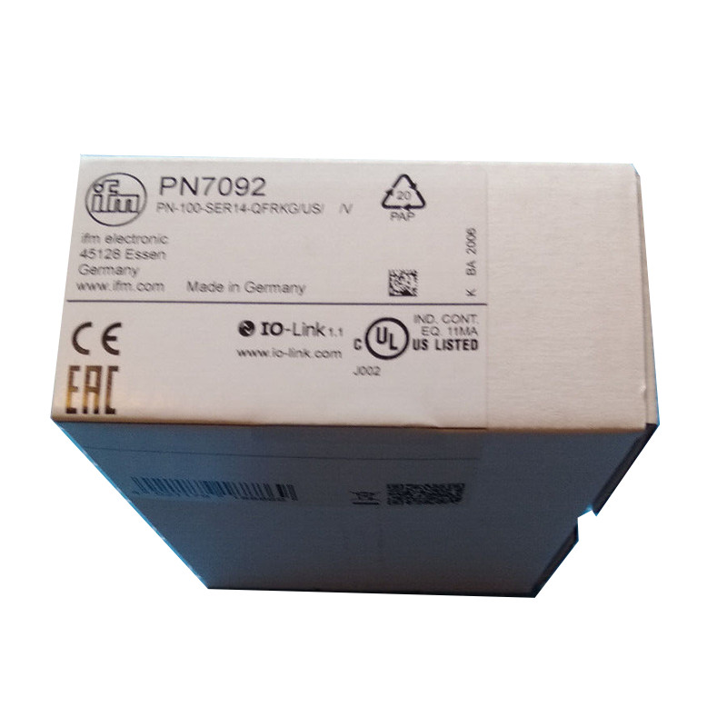 IFM Pressure sensor with display PN7092 PN-100-SER14-QFRKG/US/ /V