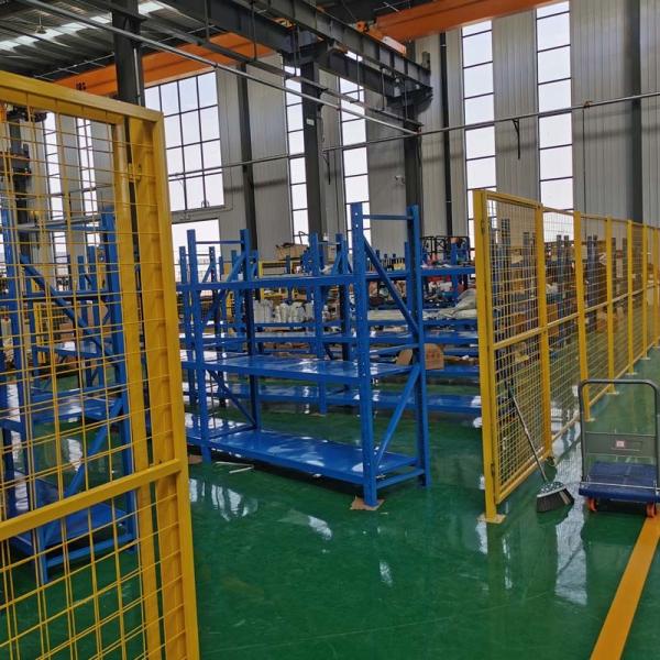 Custom Thickness Warehouse Storage Rack Supermarket Steel Racks For Inventory Control