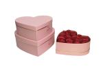 Square Cardboard Flower Bouquet Delivery Boxes , Elegant Florist Rose Boxes