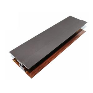 China Wood Finished Kitchen Cabinet Profiles , Industrial Aluminum Extrusion Framing wholesale