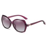 BSCI Oversized Designer Polarized Fashion Sunglasses UV400 Resin Lens