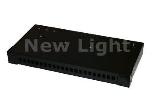 China Network Optical Fiber Distribution Frame 19 Inch 24 Port Rack Mounted For Indoor wholesale