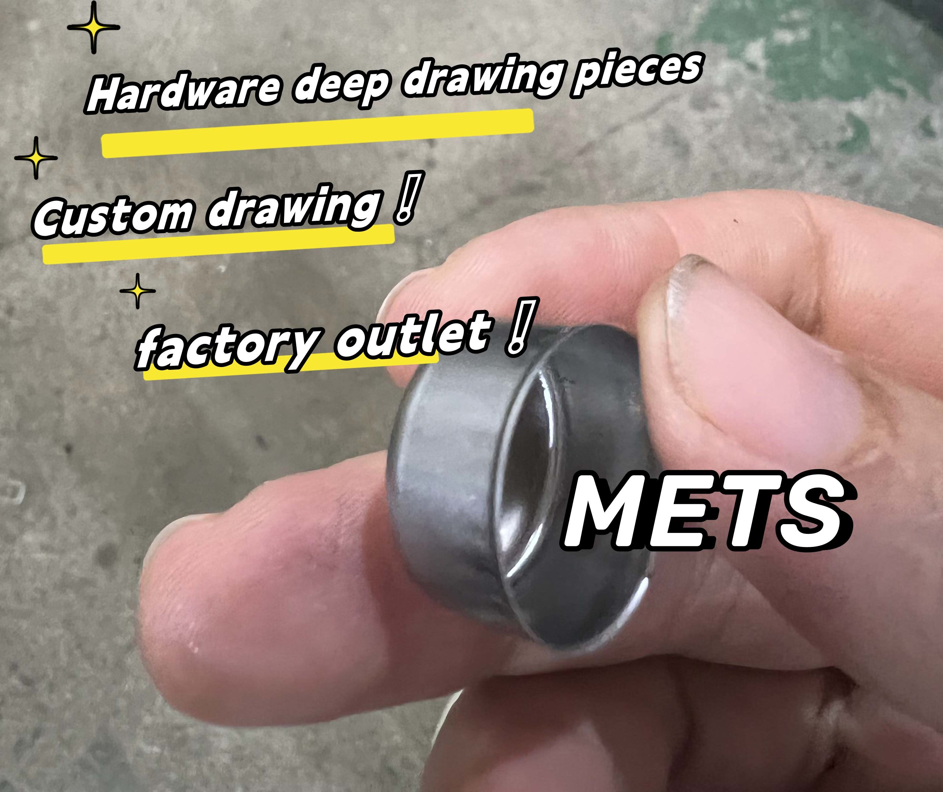 Stainless steel drawing parts iron shell Drawing parts metal protective shell protective cover customized processing