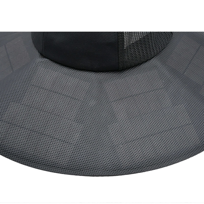 Outdoor New Solar Power Cap Custom UV Resistant Portable Rechargeable Camping Travel Fishing Mountaineering Sun Bucket Hat