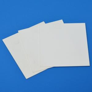 China Circuit Ceramic Substrate , Alumina Ceramic Plate Square Shaped Cost Effective wholesale