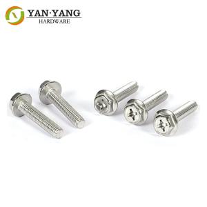 China stainless screw external hexagon cross screw furniture part wholesale