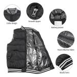 50C 60C Battery Operated Vest Warmer Unisex Thermal Electric Usb Heated Gilet