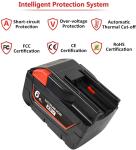 10 Years Factory Replacement 28V High Voltage Milwaukee Power Tool Battery