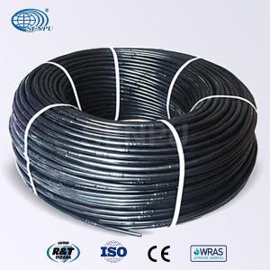 China GB/T 19812.3 Black Drip Irrigation Pipe PE Polyethylene Sprinkler Tubing wholesale