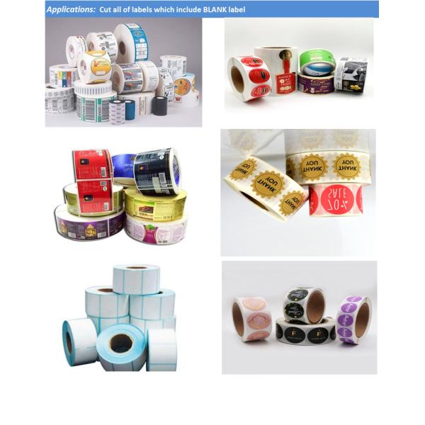 320mm Width Digital Roll To Roll Label Die-Cutter Machine