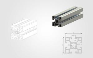 China 4080 T Slotted Aluminium Extrusion Profile 45 Series Customized wholesale