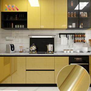 China Vinyl Metallic Film Wallpaper Self Adhesive Laminated Film Gold Metallic Wallpaper wholesale