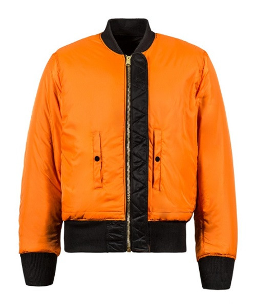 Nylon Flight MA-1 Bomber Jacket Military Garments Reversible