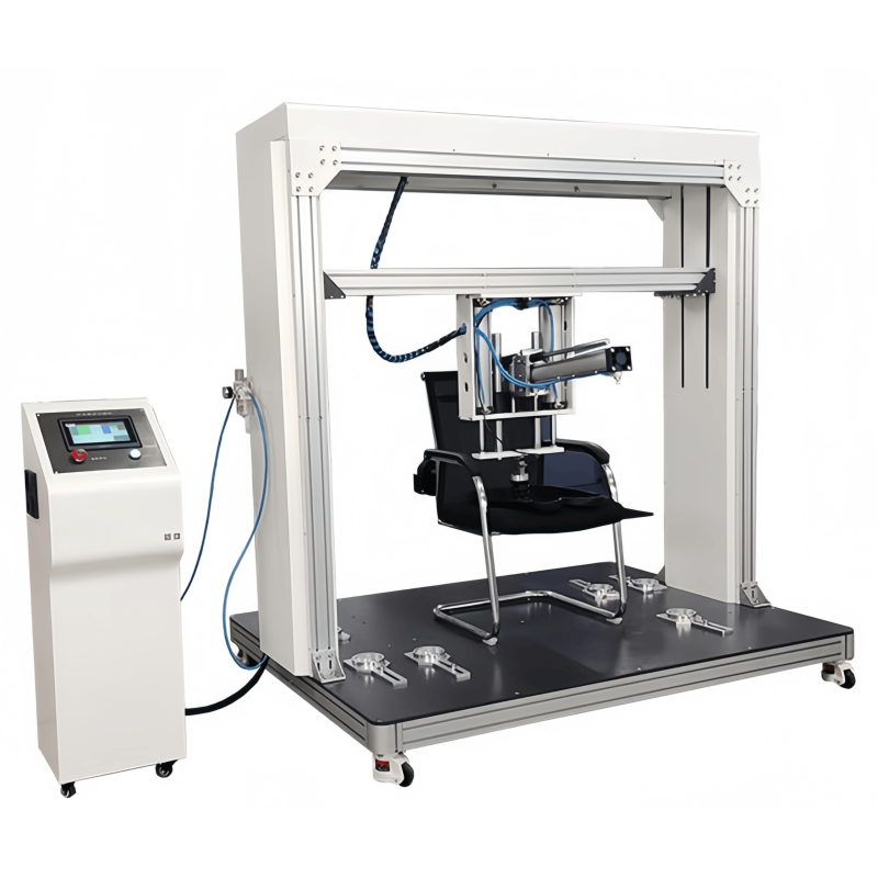 Touch Screen Controlled Chair Backrest & Seat Surface Tester Comprehensive Office Chair Cyclic Compression Testing Equipment