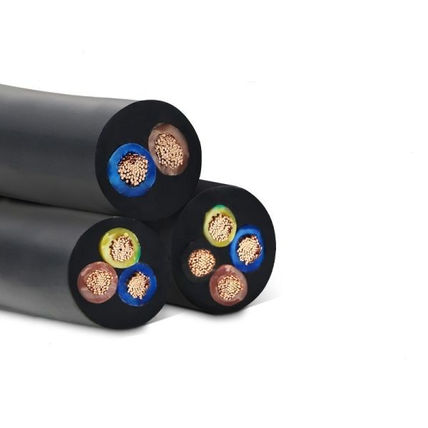 450/750V Stranded Copper Conductor EPR Insulation JHS Submersible Pump Cable for Deep Wells