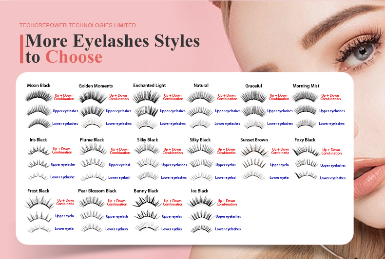 Reusable Soft Magnetic False Eyelashes No Glue Needed Liner Quantum Extensions With Applicator