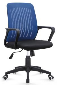 China Classic Fabric Covered Desk Chairs , Economic Rolling Conference Chairs wholesale