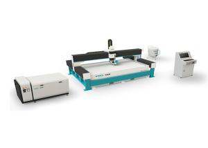 China 2500 * 1500 mm 3 Axis Cnc Water jet Cutting Machines for Porcelain Kitchen Counter Top l water jet cutter wholesale