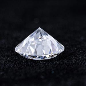 China Gemstone Shape Oval 2-10ct White Round Cut Loose Moissanite for Engagement Rings wholesale