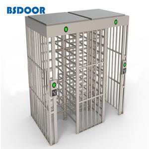 China 0.2s Response SUS304 Full Height Turnstile Gate Biometric Access Control wholesale