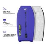 Lightweight Customized Bodyboard for Surfing 33 Inch Length Up to 65lbs Rider