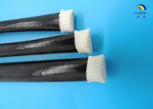 China Flexible Insulation Expandable Braided Sleeving Black Self - Extinguishing wholesale