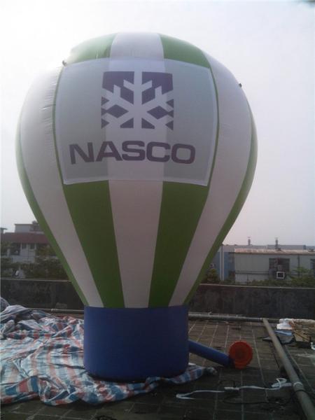 CE Inflatable Advertising Products With Logo Printing / 6m High Inflatable