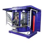 Copper Steel Industrial Metal Melting Furnace 160kw Aluminum Iron Melting