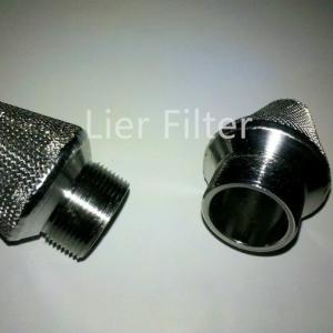 China Clean Hygienic Sintered Mesh Filter Element 316L SS Sintered Filter Cartridge wholesale