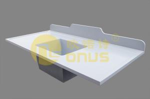 China Laboratory Work Surfaces epoxy undermount sink White Durability wholesale