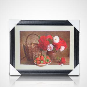 China Hot Sell High Definition Promotion Gift Japanese 3D Lenticular Anime Posters With Frame wholesale