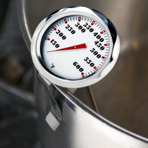 China Flower Shaped Kitchen Dial Thermometer , Fast Read Thermometer 100 To 400℉ wholesale