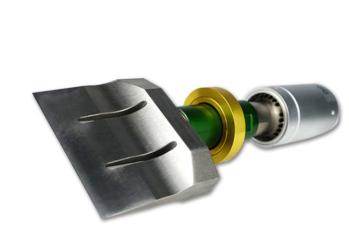 Fast Accurate Ultrasonic Cutting Of Thermoplastic Resin Board With 800w Rubber Cutter