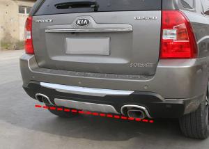 China Custom Car Bumper Guard For KIA Sportage 2007 Rear Bumper Guard with Chrome Trim wholesale