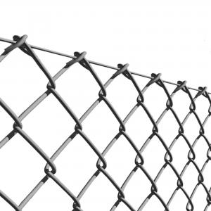 China Powder Coated 42 Inch Chain Link Fence For Airport on sale