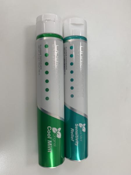 ABL Laminated Toothpaste Tube With Flip Top And Top Seal , Aluminium Cosmetic