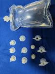 30mm 32mm 30mm Twin Flip Cap for IV Bag and Bottle Disposable Infusion Cap for